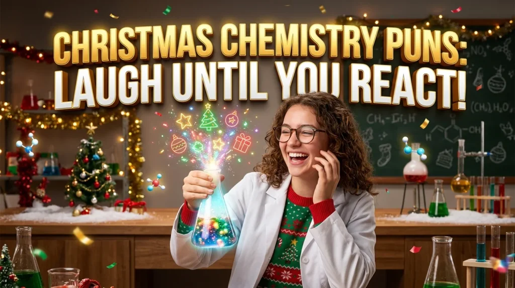 Christmas Chemistry Puns