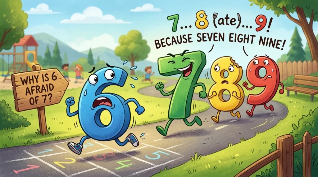 Why Is 6 Afraid of 7 Jokes