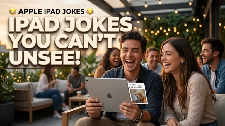 Apple iPad Jokes